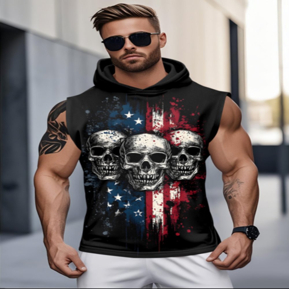 Men's sleeveless hoodie Men's Sleeveless Hoodie